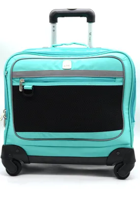 حقيبة مدرسية ترولي بعجلات WIRES 4WHEEL HORIZONTAL TROLLEY BAG GREEN