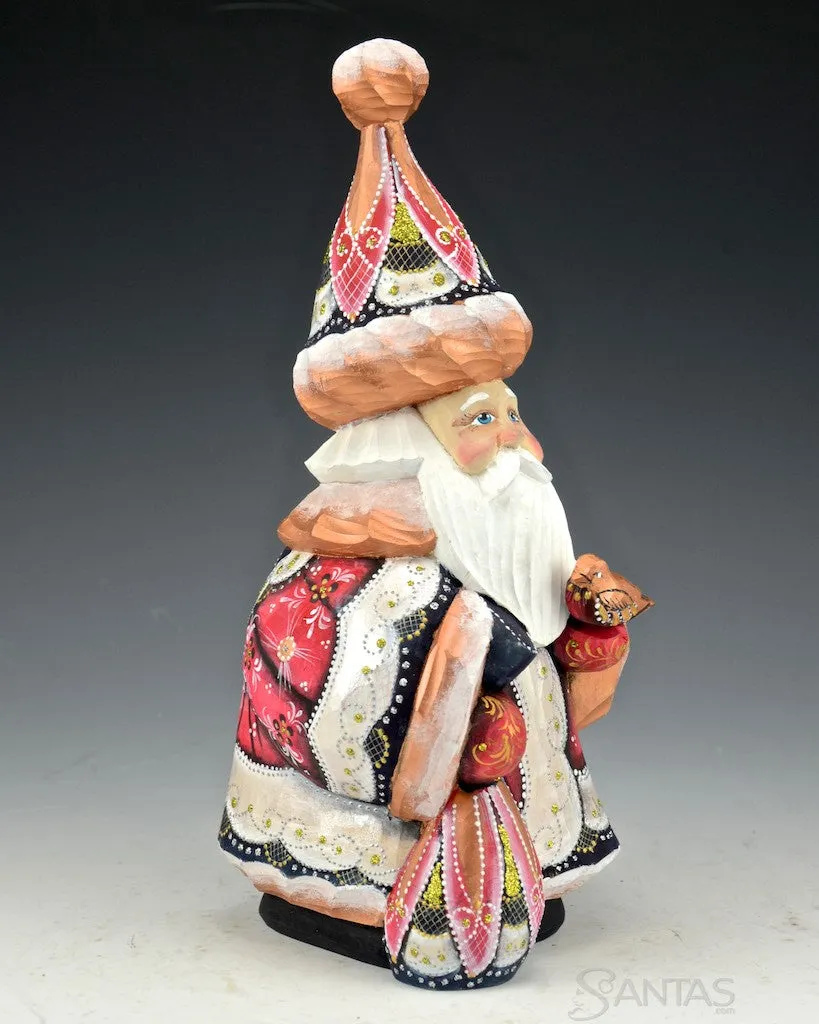 10 inch Decorative and Unique Colorful Russian Santa