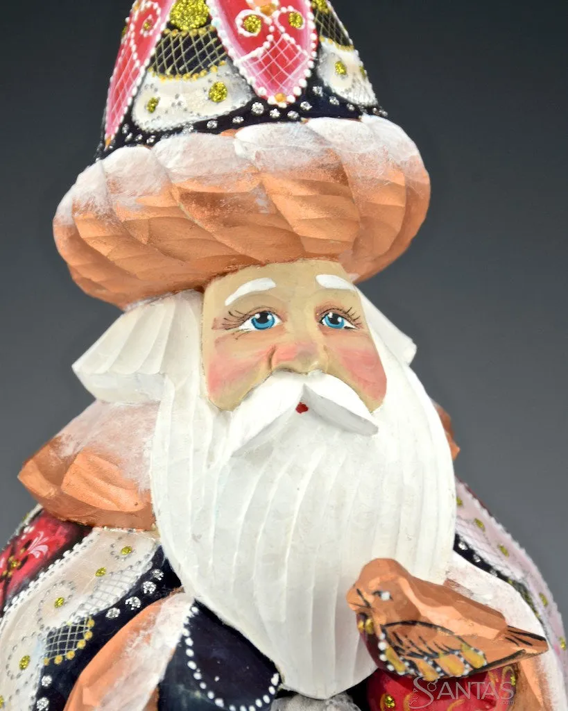 10 inch Decorative and Unique Colorful Russian Santa