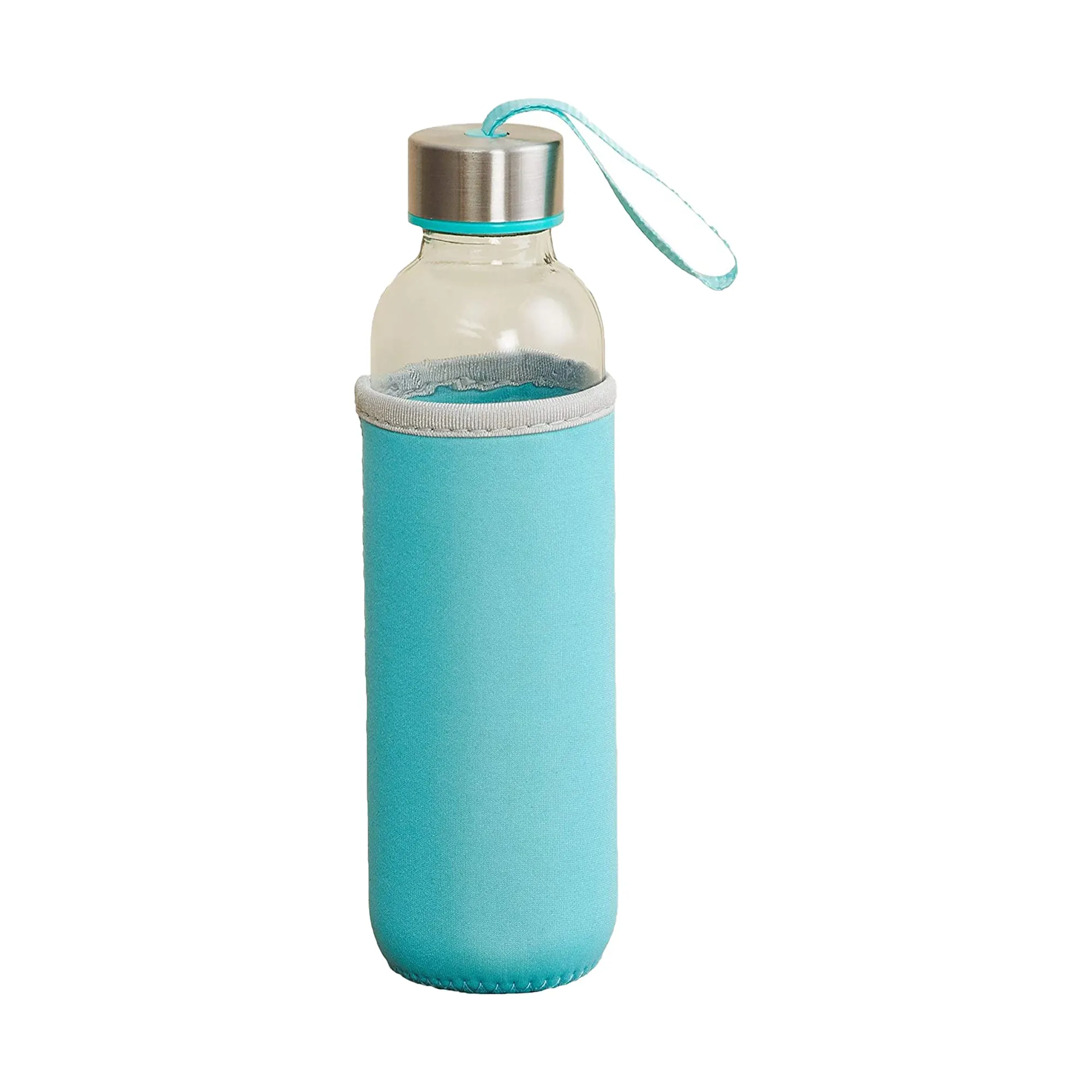 1199 Glass Water Bottle (500 ml) With Cover