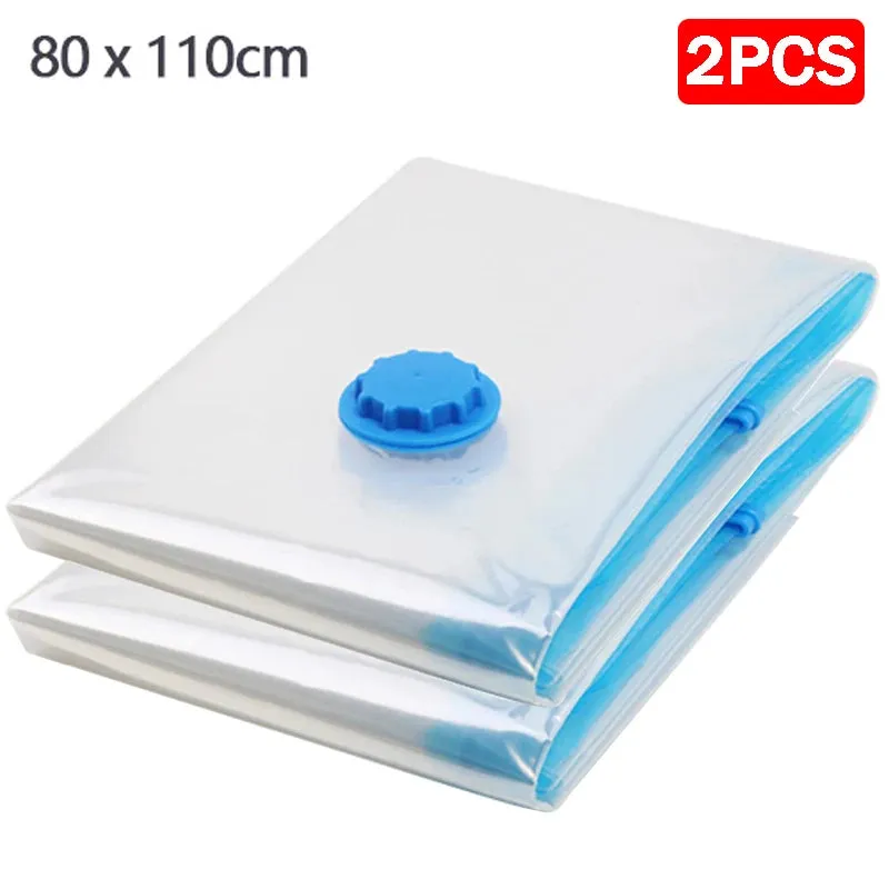 1/5/10pc Vacuum Storage Bags,for Bedding,Pillows,Towel,Clothes Space Saver Travel Storage Bag,With Hand-Pump,Vacuum Bag Package