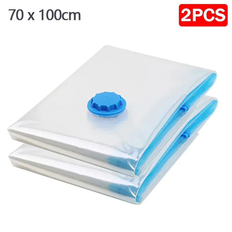 1/5/10pc Vacuum Storage Bags,for Bedding,Pillows,Towel,Clothes Space Saver Travel Storage Bag,With Hand-Pump,Vacuum Bag Package