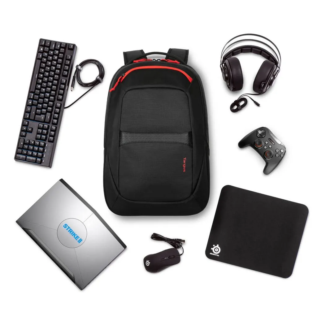 17.3" Strike II Gaming Laptop Backpack - Black