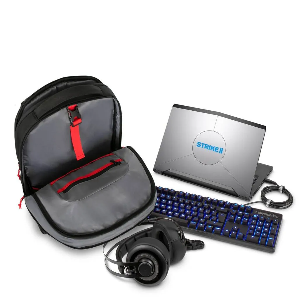 17.3" Strike II Gaming Laptop Backpack - Black