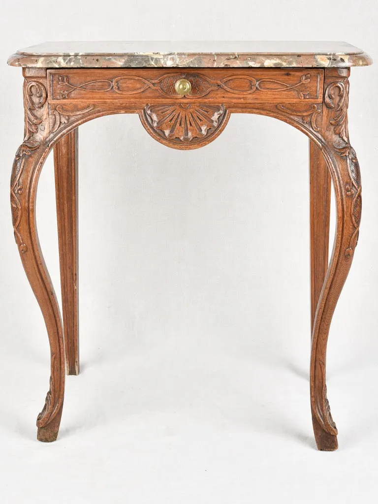 18th century Regency period marble console table 27¼"