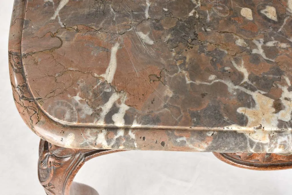 18th century Regency period marble console table 27¼"