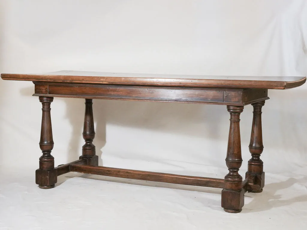 18th century walnut dining table / console table - Italian 72¾" x 30¼"