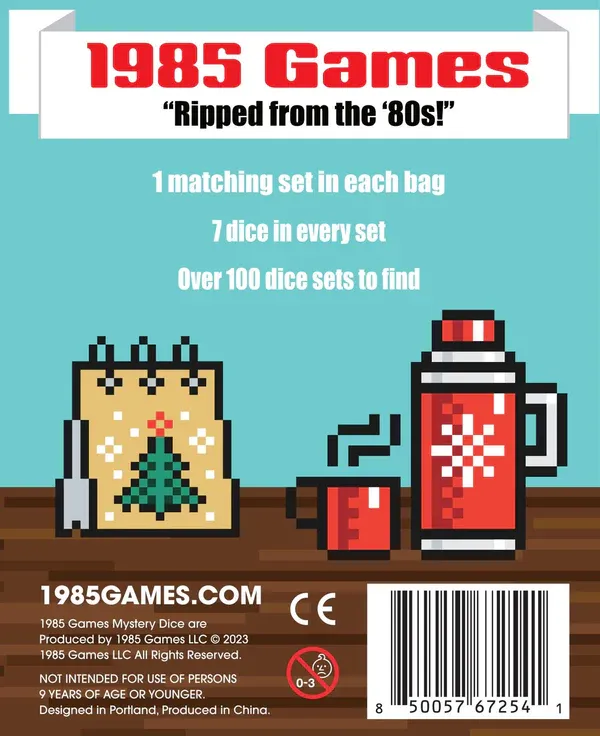 1985 Games: Holiday Premium Mystery Dice