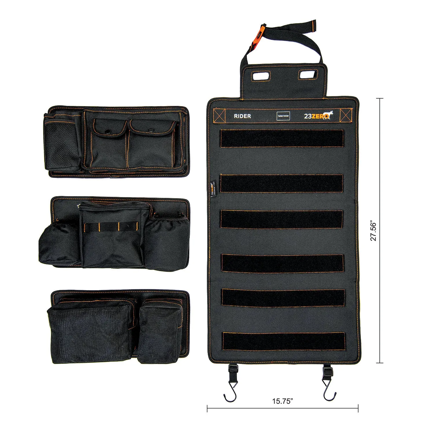 23ZERO Rider Back Seat Organizer