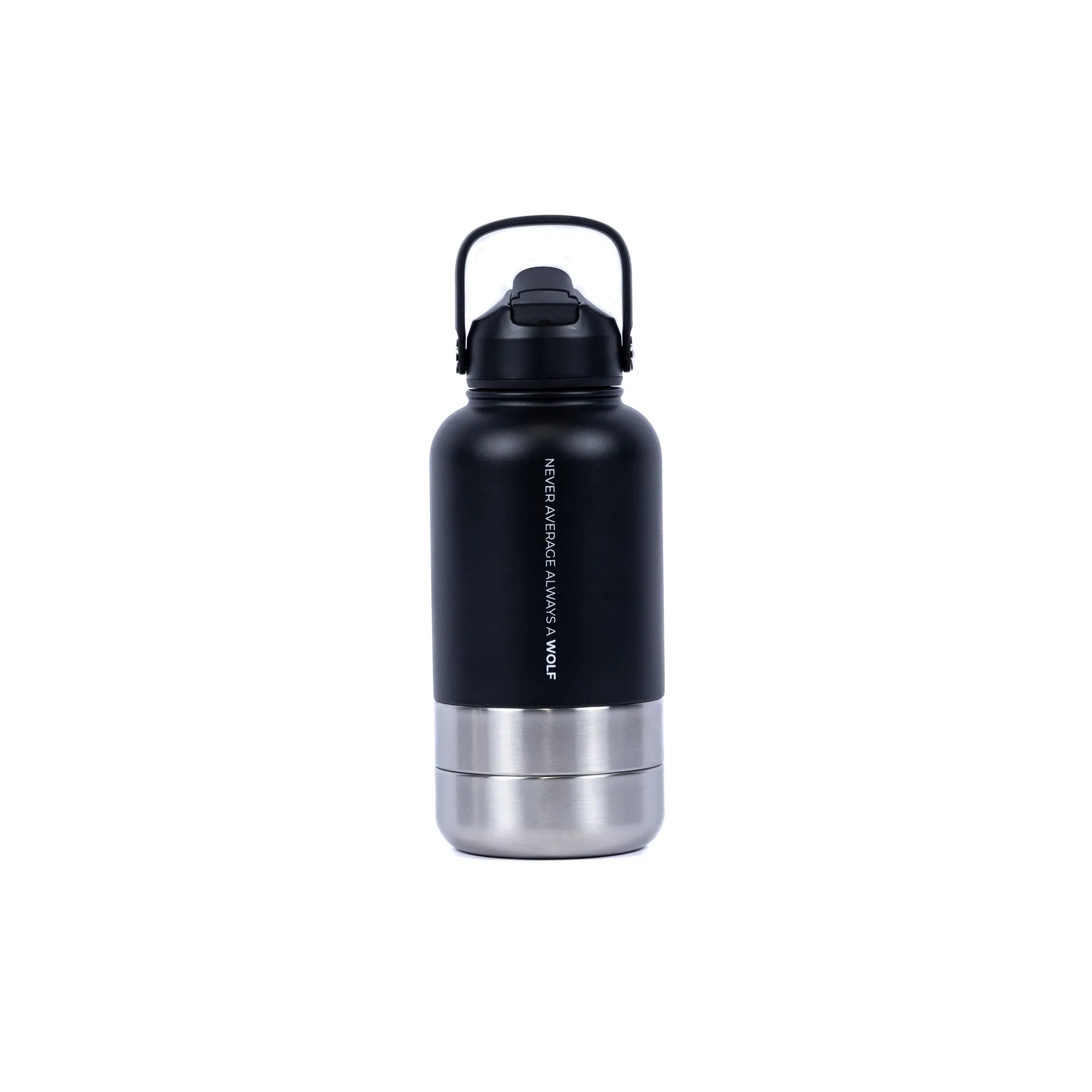 32oz Stainless Steel Insulated Water Bottle with Storage Compartments