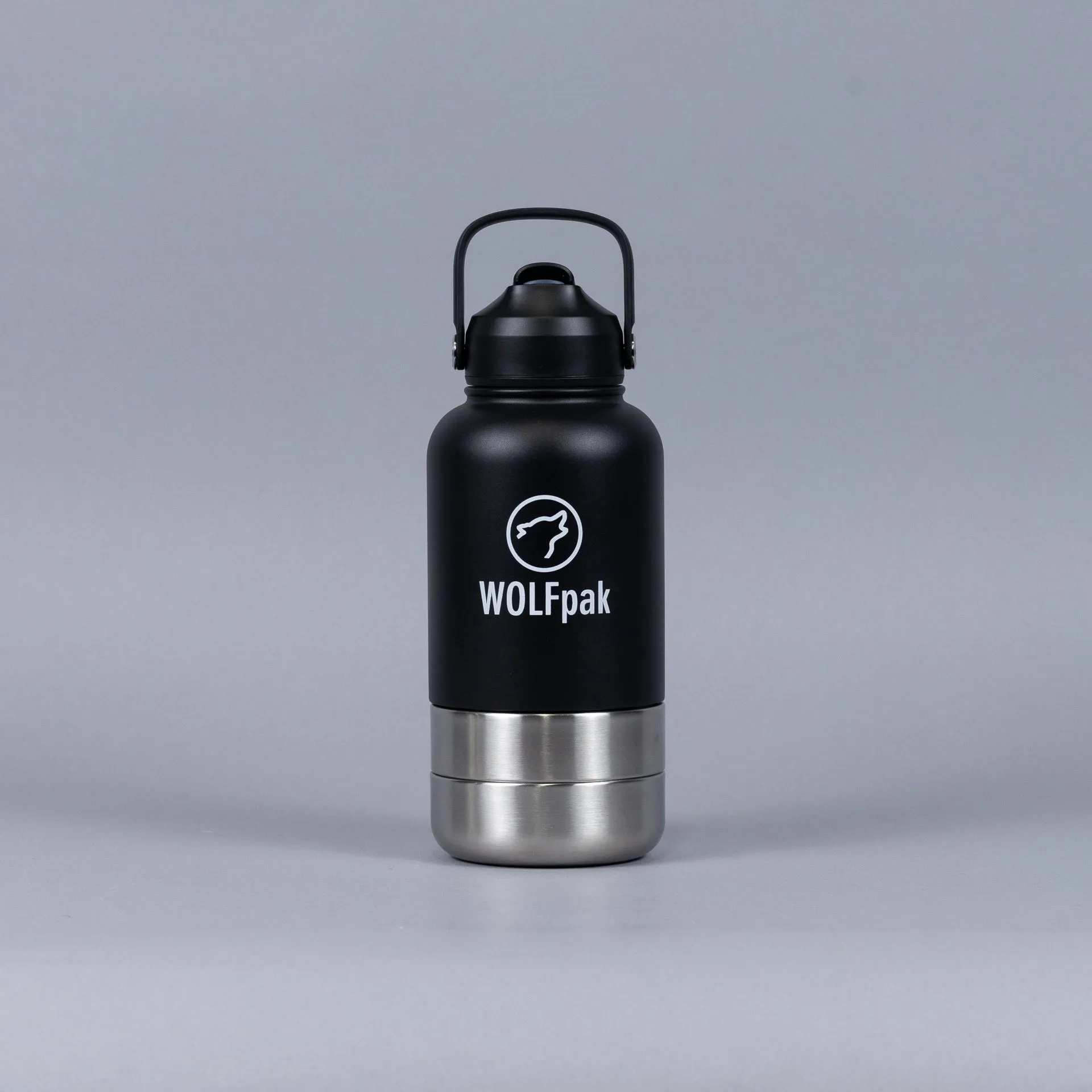 32oz Stainless Steel Insulated Water Bottle with Storage Compartments