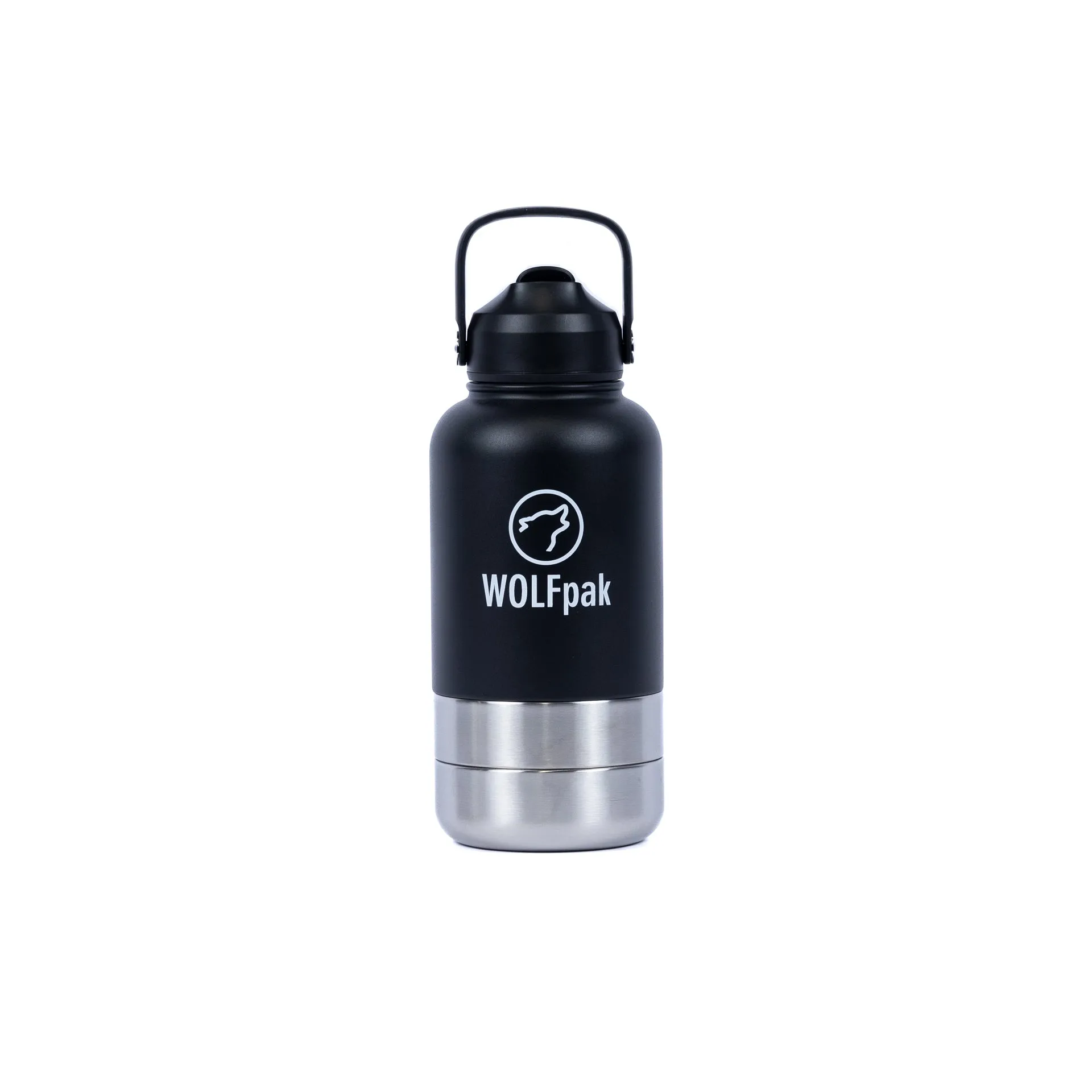 32oz Stainless Steel Insulated Water Bottle with Storage Compartments