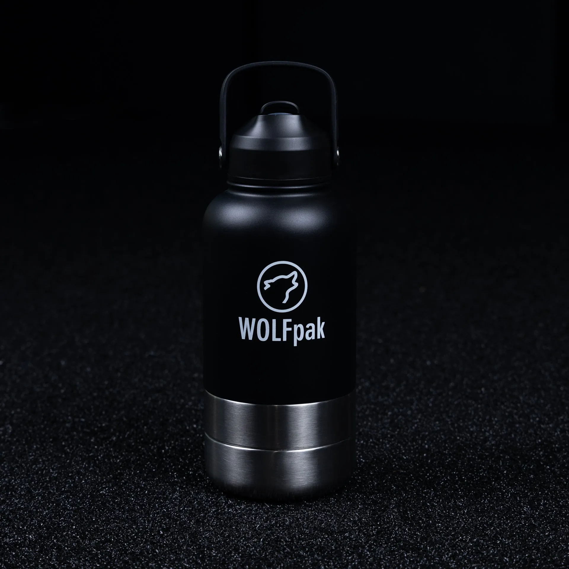 32oz Stainless Steel Insulated Water Bottle with Storage Compartments