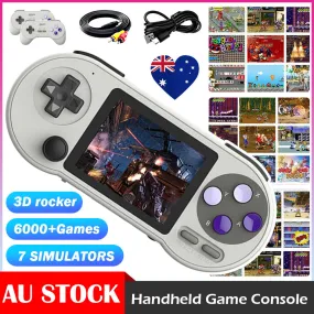 3" IPS Handheld Game Console 6000 Classic Games, 1500mAh