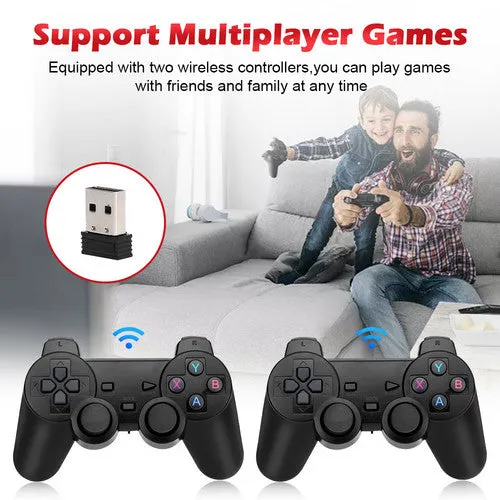 40000  HD HDMI Pre-Loaded Retro Video Game Stick Console  2 Wireless Controller