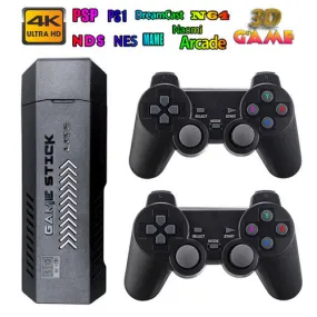 40000  HD HDMI Pre-Loaded Retro Video Game Stick Console  2 Wireless Controller