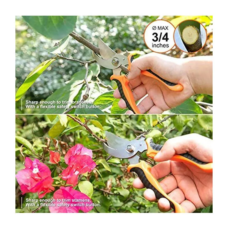 6Pcs Heavy Duty Stainless Steel Gardening Tool Set With Storage Bag Fh-02