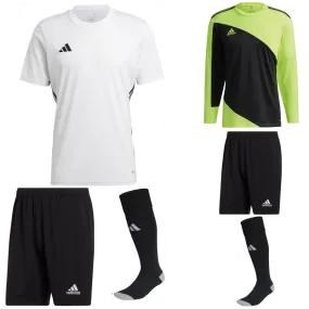 ADIDAS TABELA 23 SS KIT BUNDLE WHITE BLACK