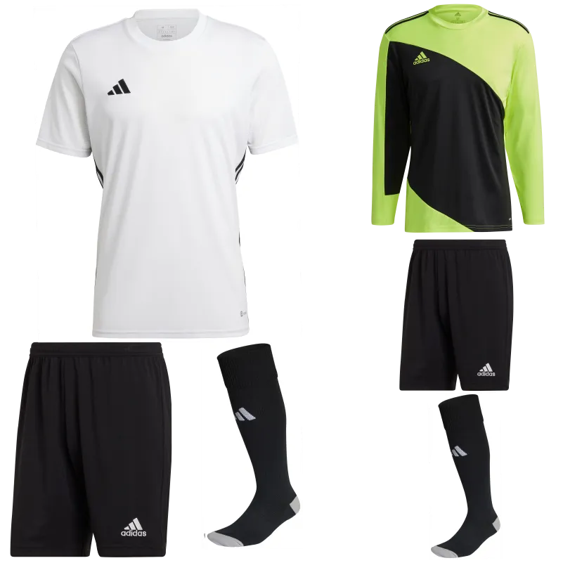 ADIDAS TABELA 23 SS KIT BUNDLE WHITE BLACK