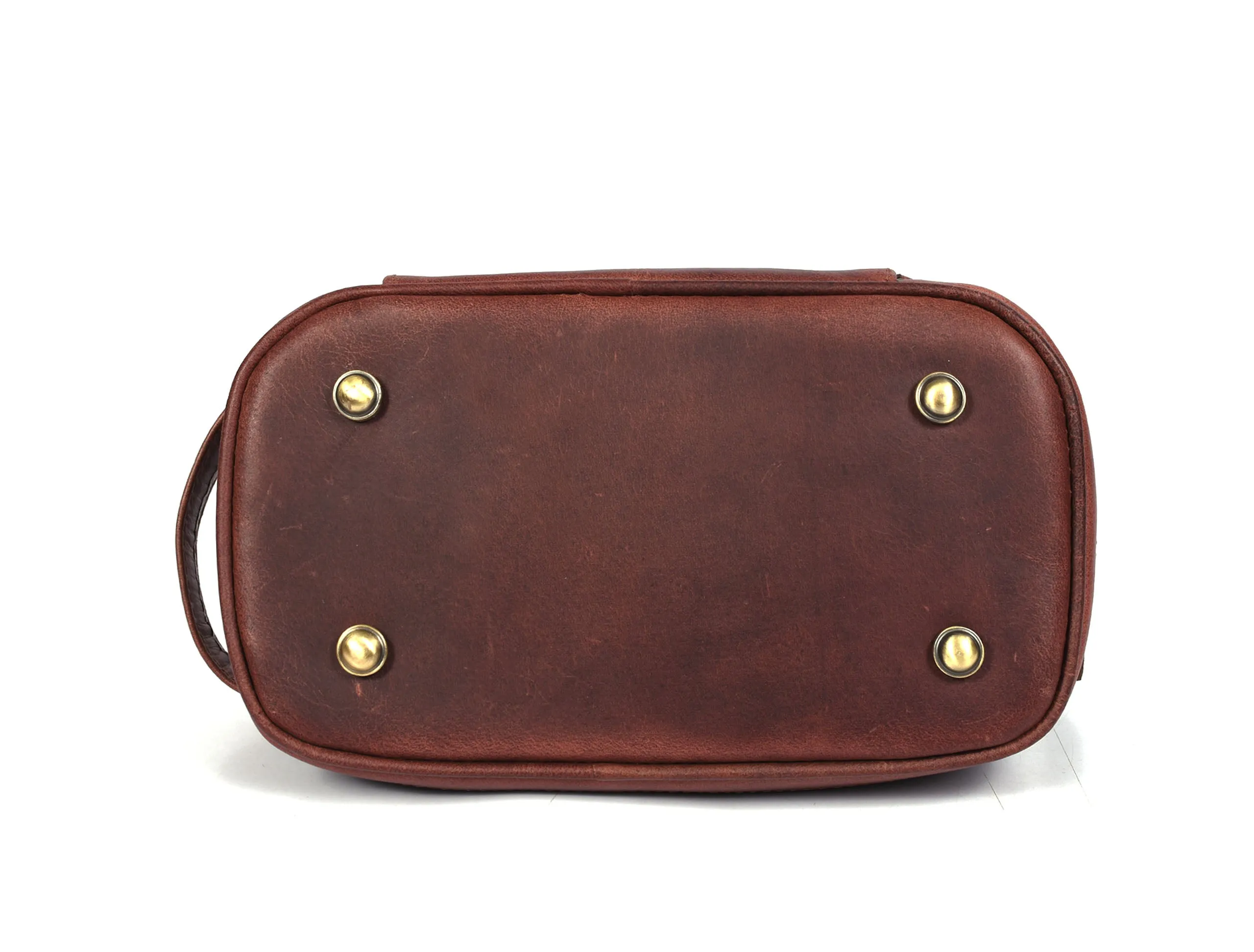 Akron Leather Toiletry Bag