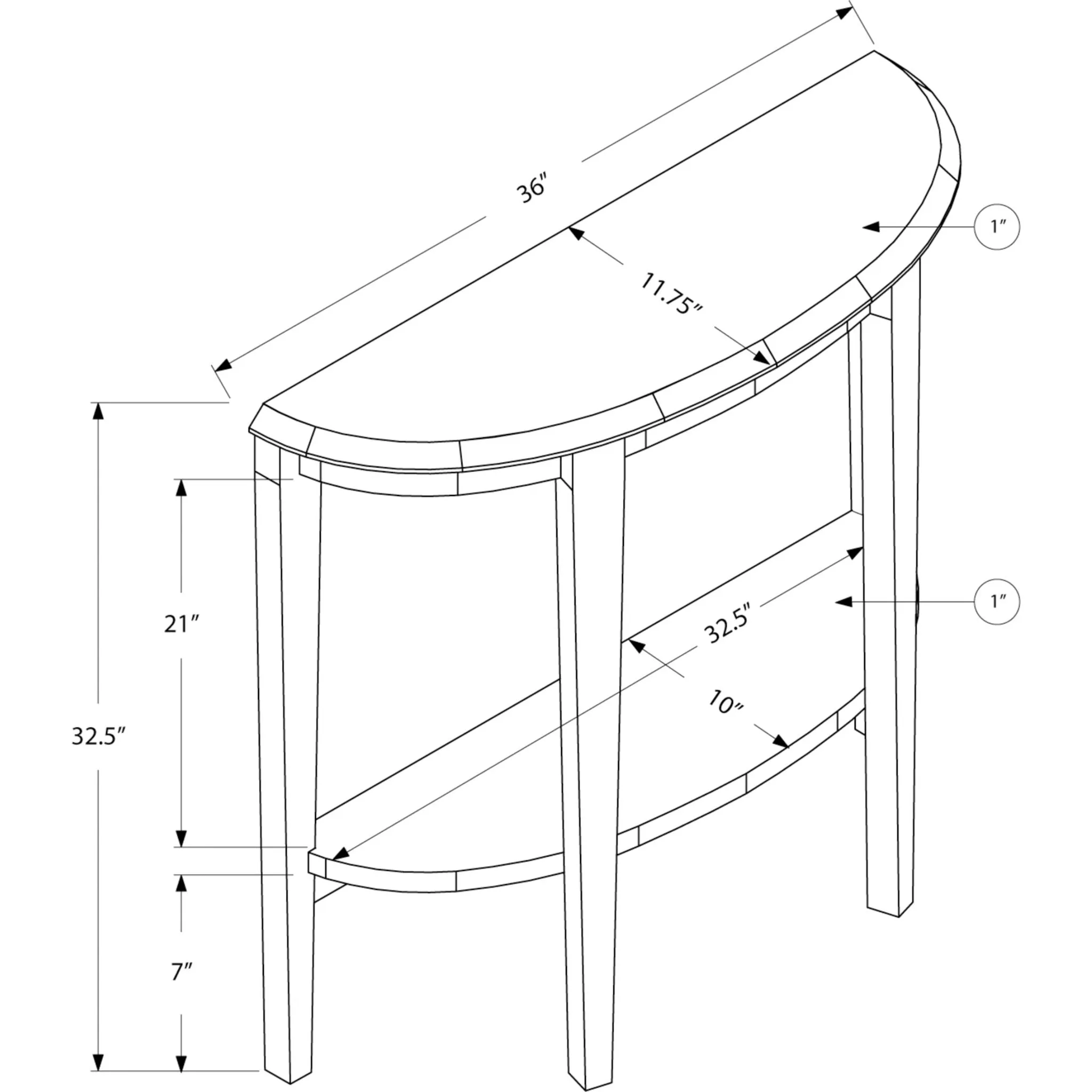 Alora Console Table