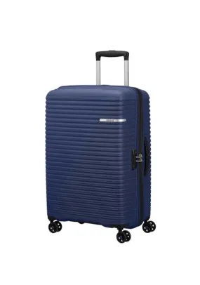 American Tourister Liftoff Suitcase, Midnight Blue