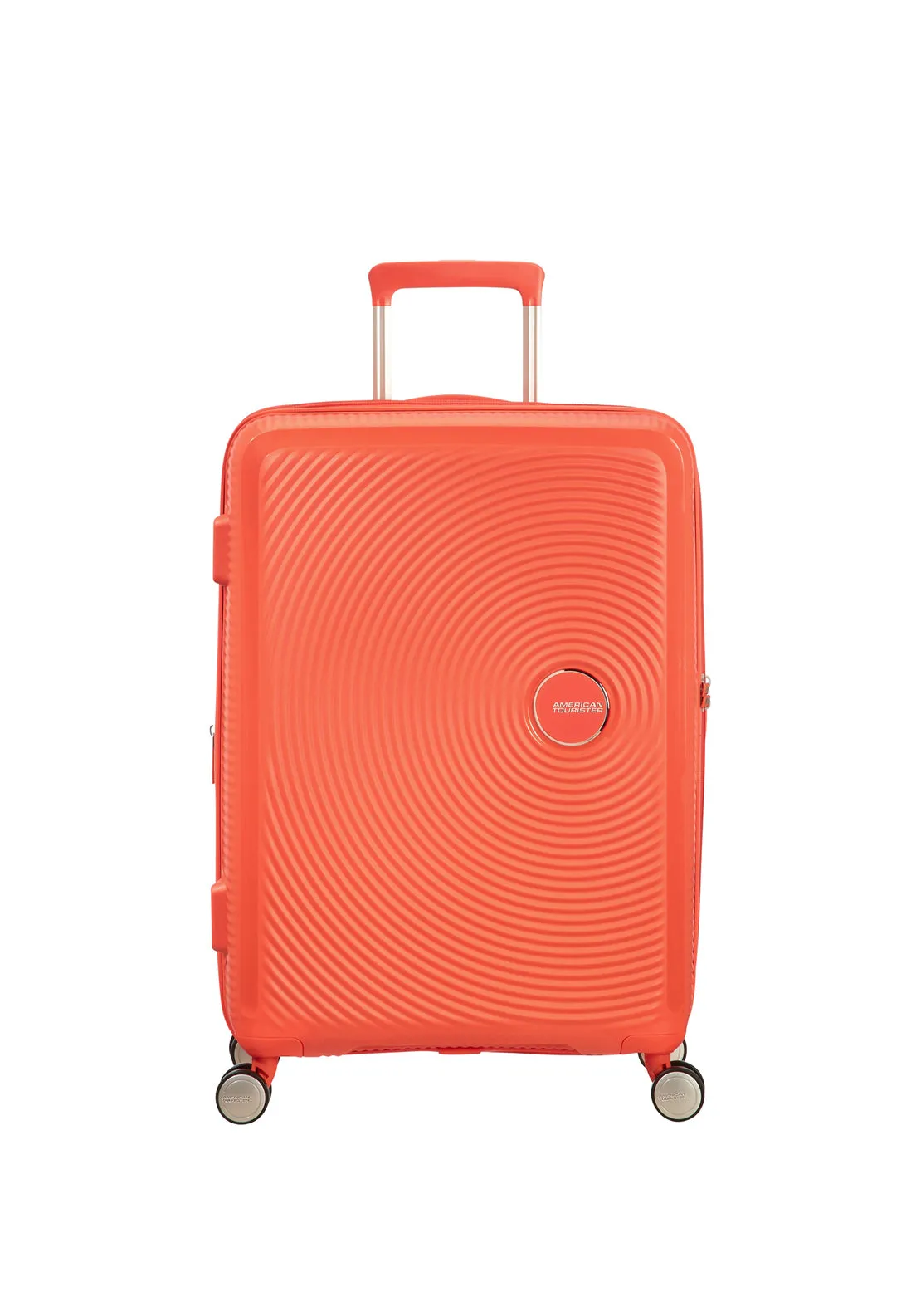 American Tourister Soundbox Expandable Spinner 6724 Suitcase, Coral