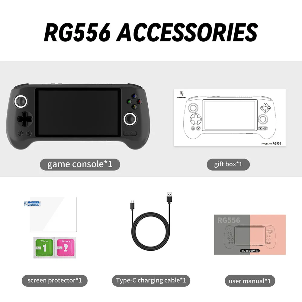 ANBERNIC RG556 Game Console Android System Up to 8000  Games