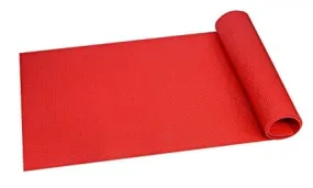 Anti-Skid 6 Feet Long Extra Thick Yoga Mat (Red)