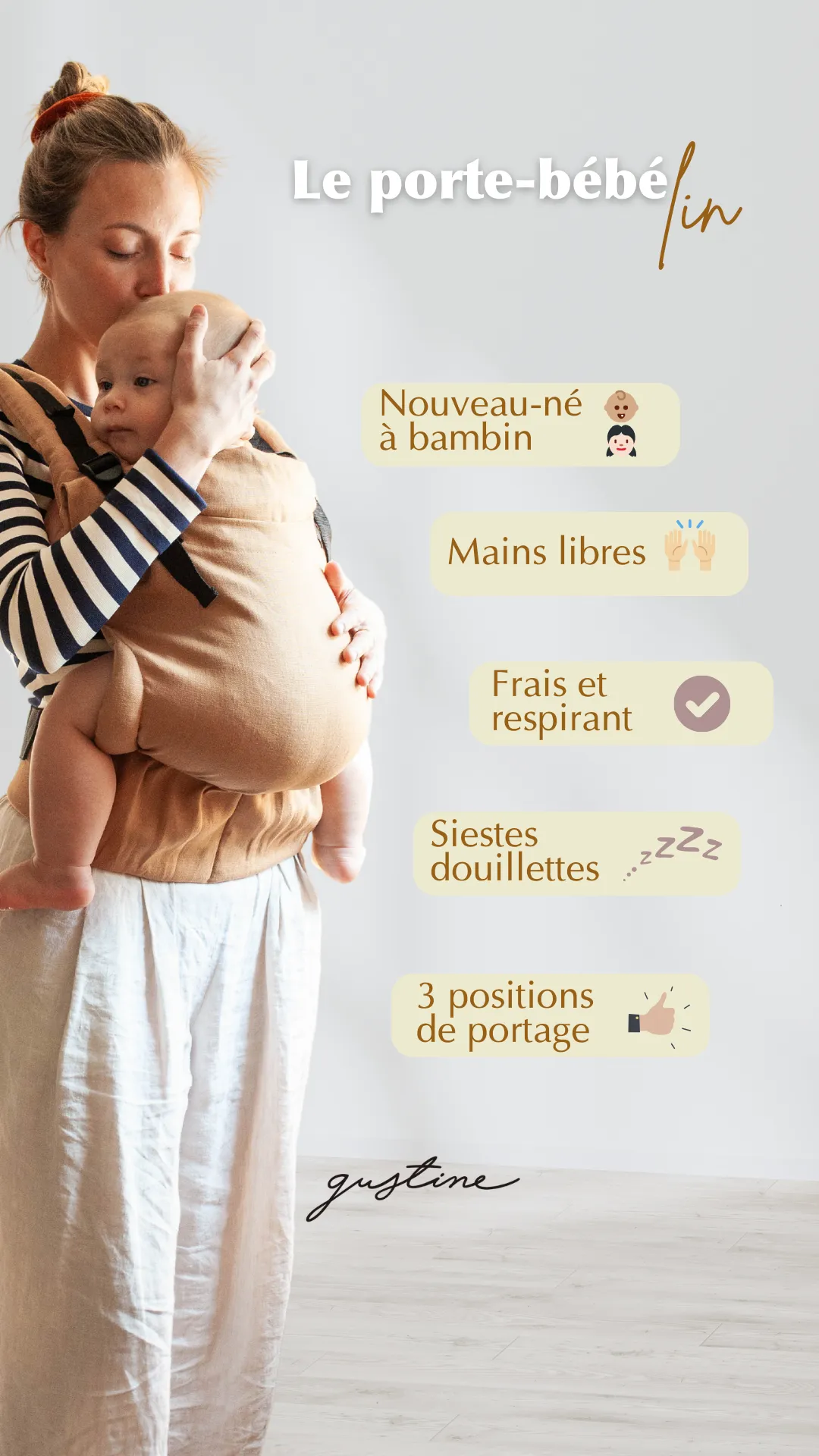 Baby carrier | Linen