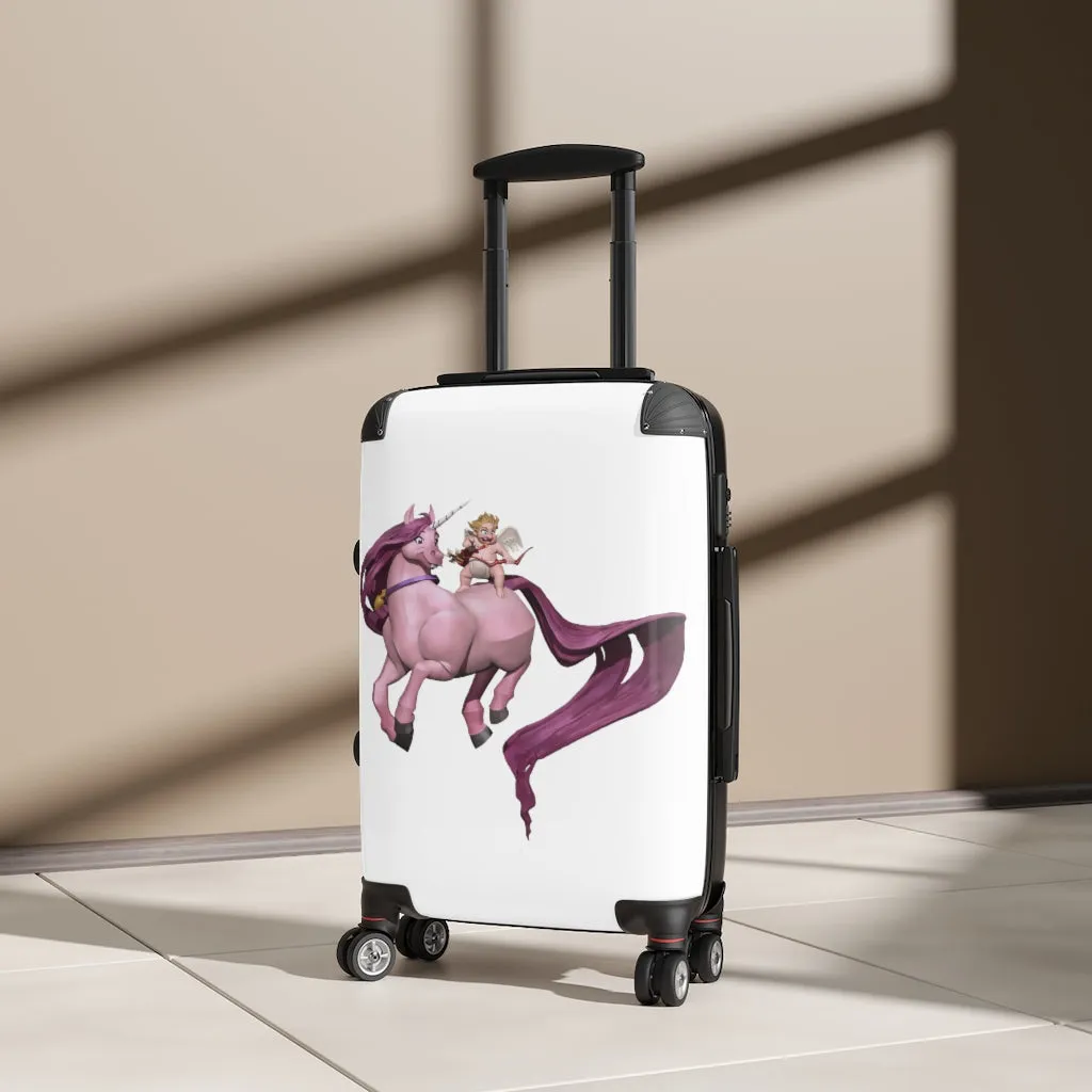 Baby Cupid and Horse Cabin Suitcase