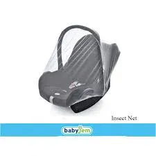 Babyjem Infant Carrier Insect Net, White, 0 Months 