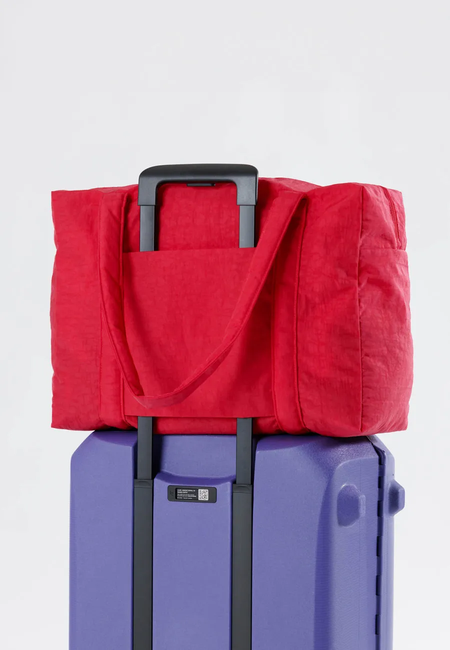 Baggu Cloud Carry-On Candy Apple