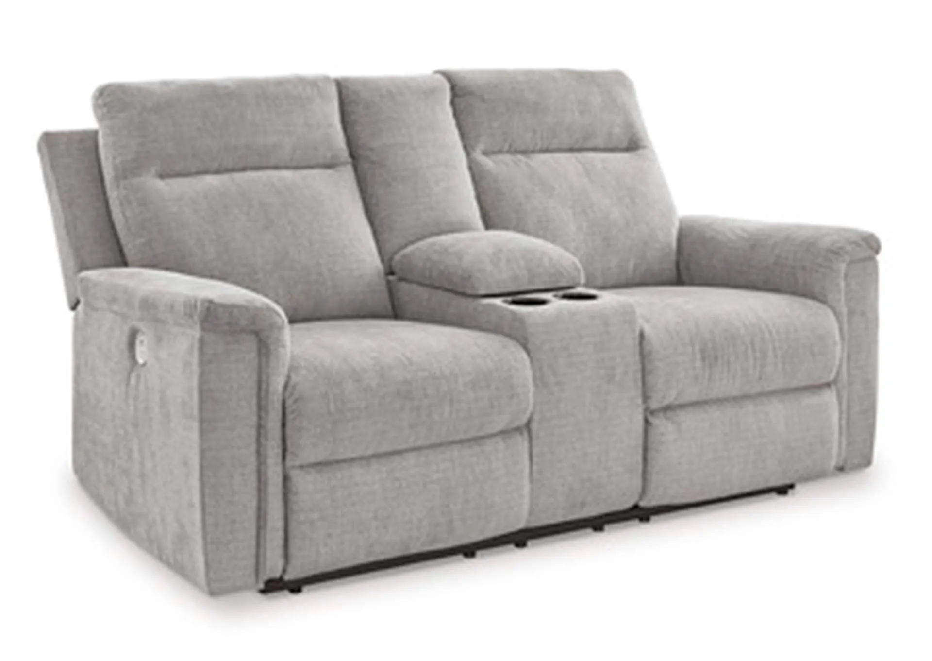 Barnsana Power Reclining Loveseat With Console