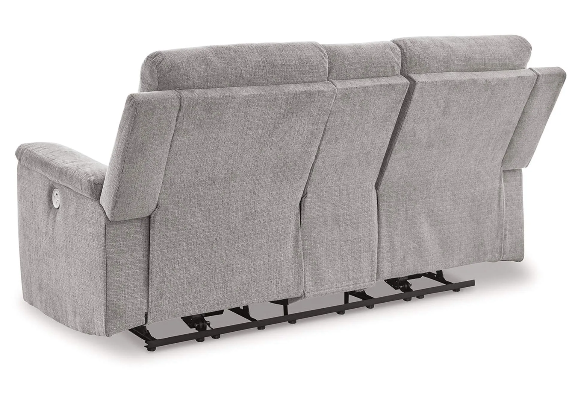 Barnsana Power Reclining Loveseat With Console