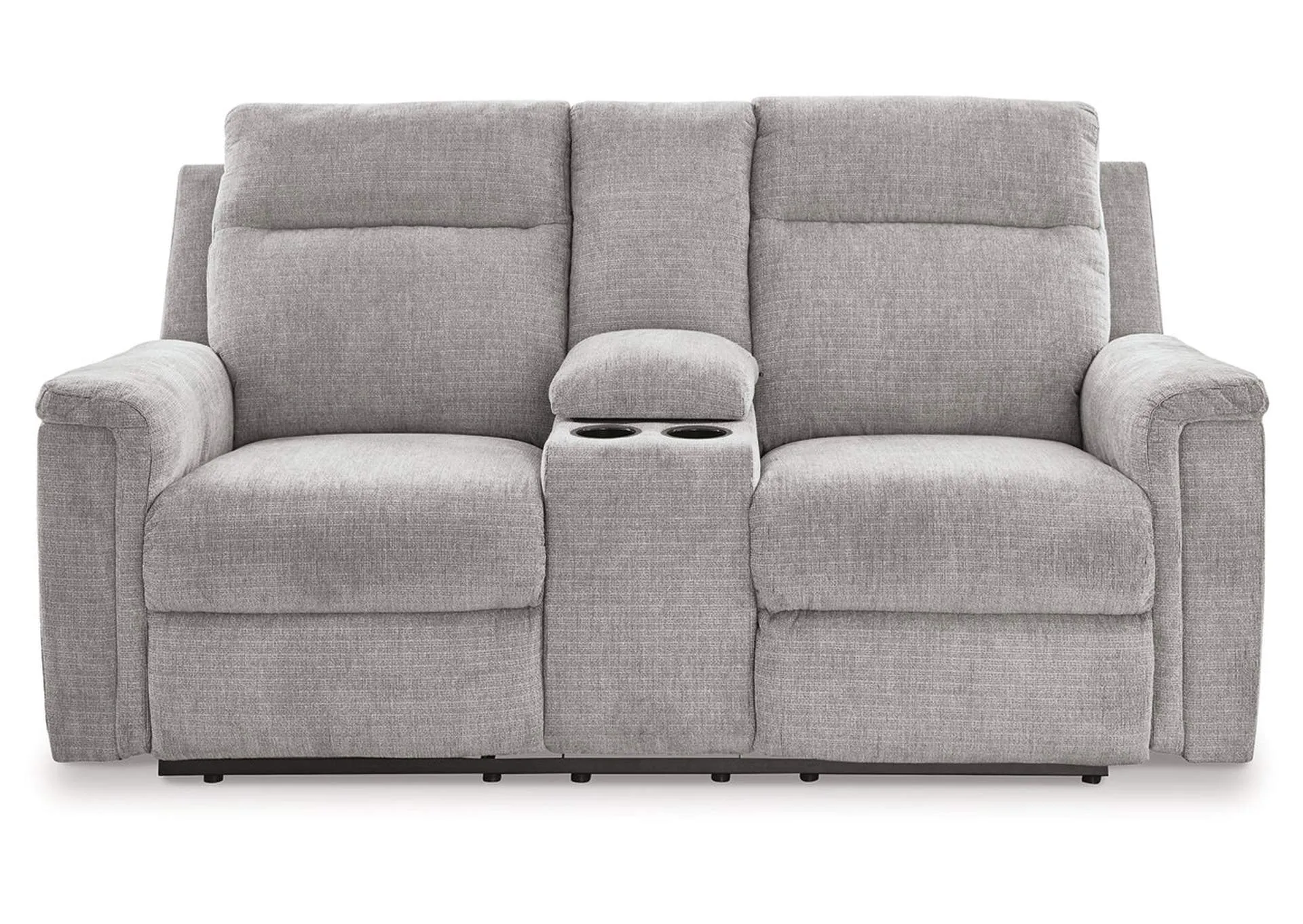 Barnsana Power Reclining Loveseat With Console