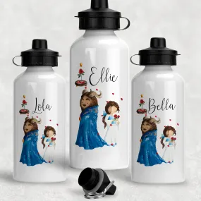 Beauty & The Beast Personalised Aluminium Water Bottle 400/600ml