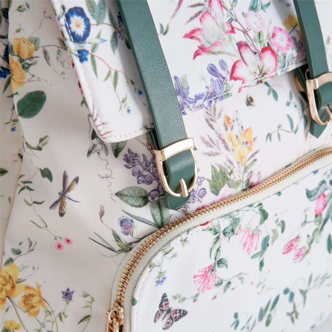 Blooming Toile Mini Backpack