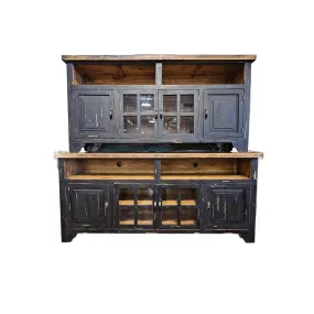 BONANZA TV CONSOLE BLACK