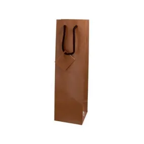 bottle gift bag brown ( Case of 30 )