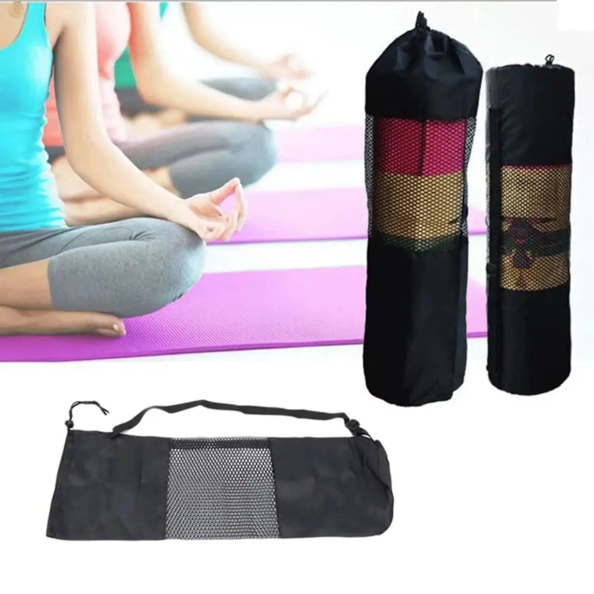 Breathable Yoga Bag with Adjustable Strap for Easy Carrying