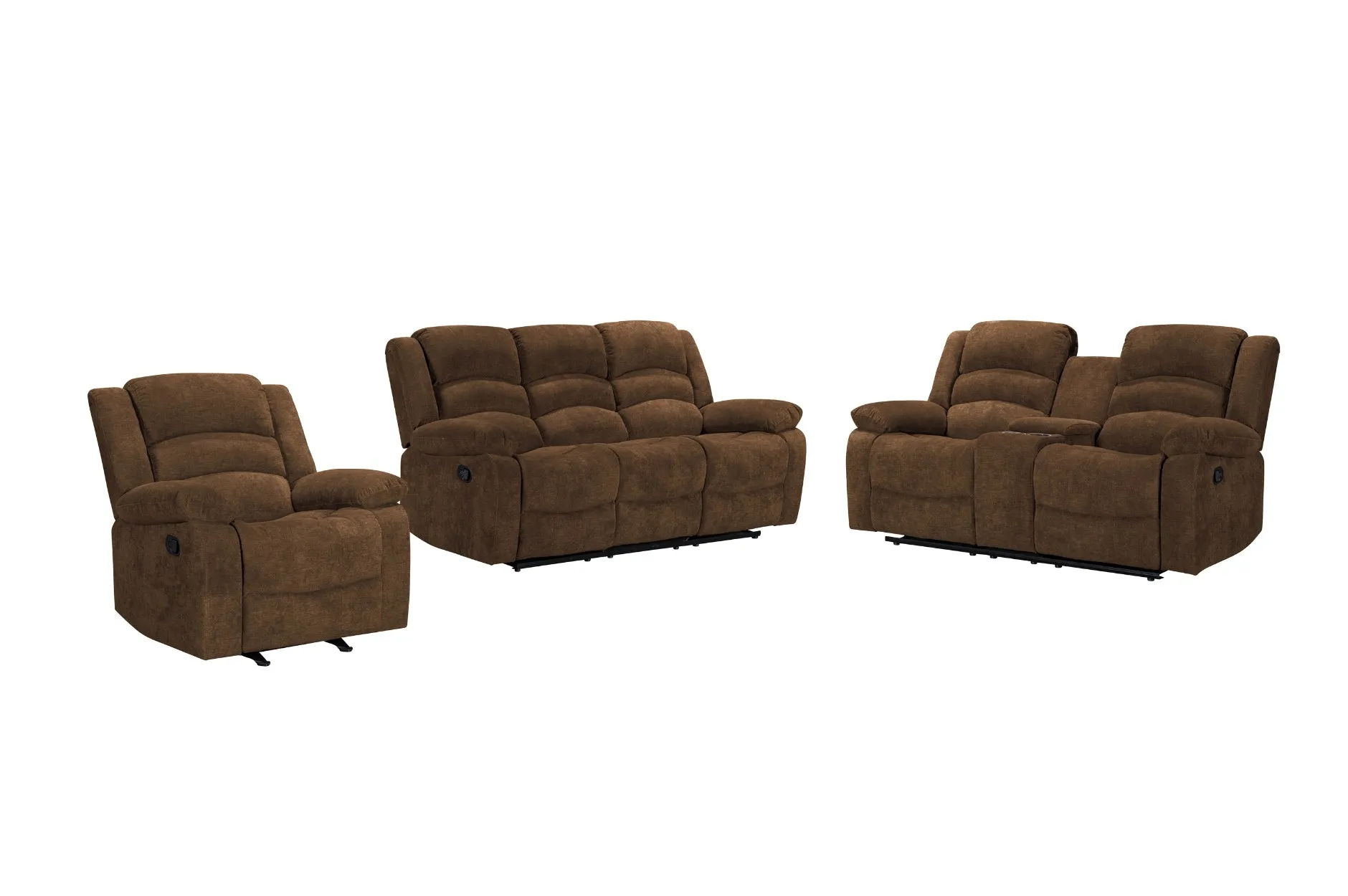 Brown Reclining Set