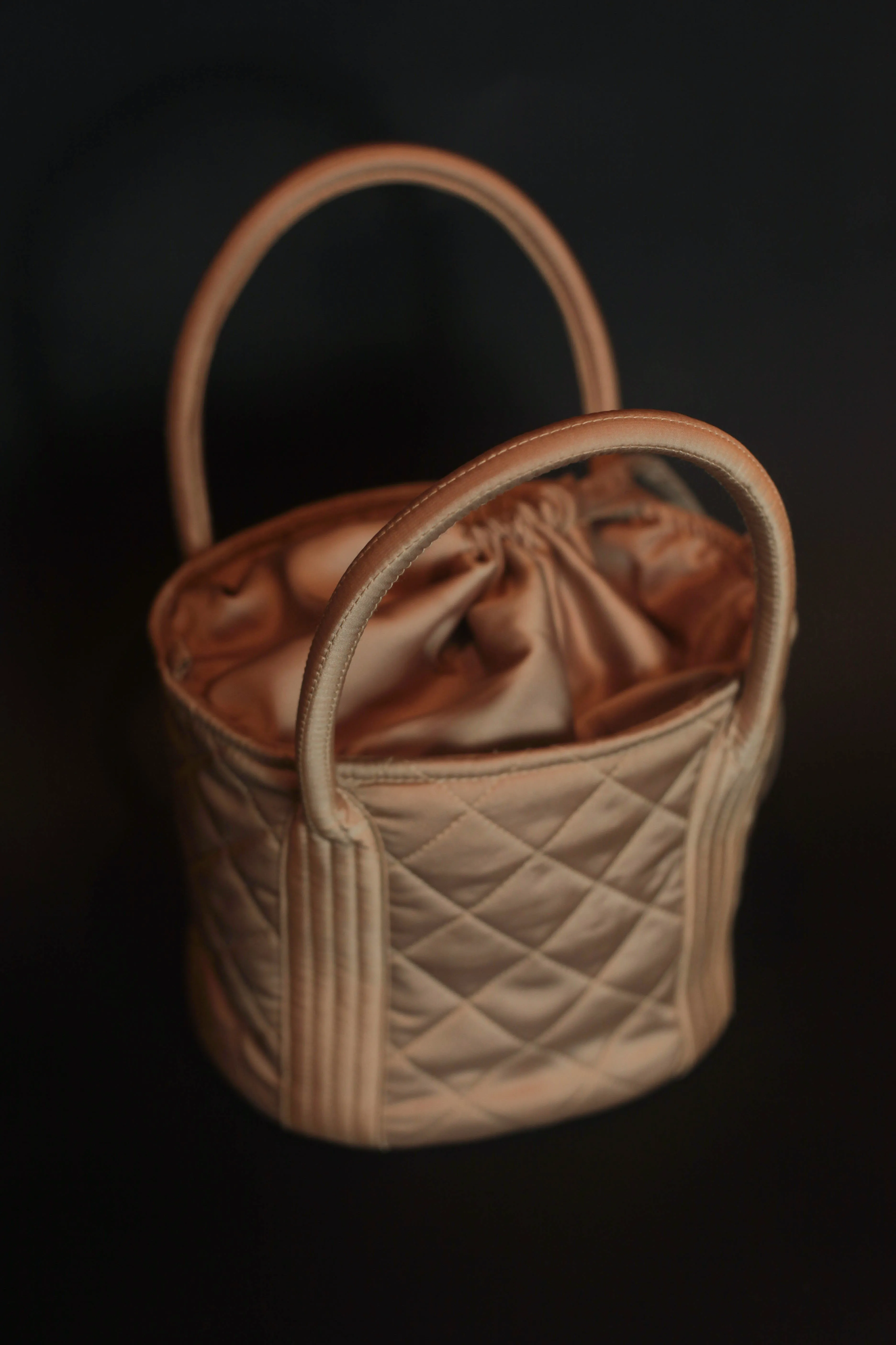 Bucket Cabas silk bag