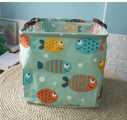 Canvas Toy Storage Basket