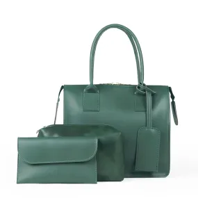 Clever set of 3 Bag Green