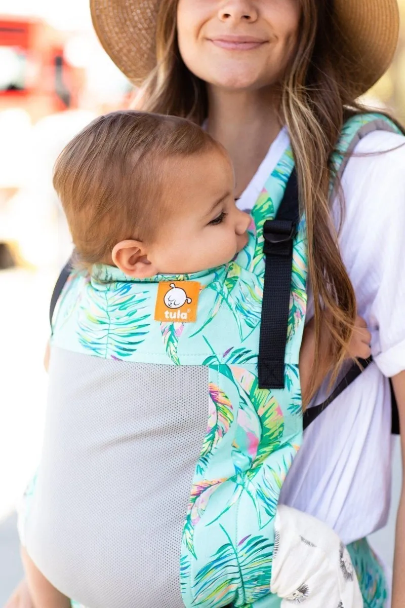 Coast Electric Leaves Tula Free-to-Grow Baby Carrier