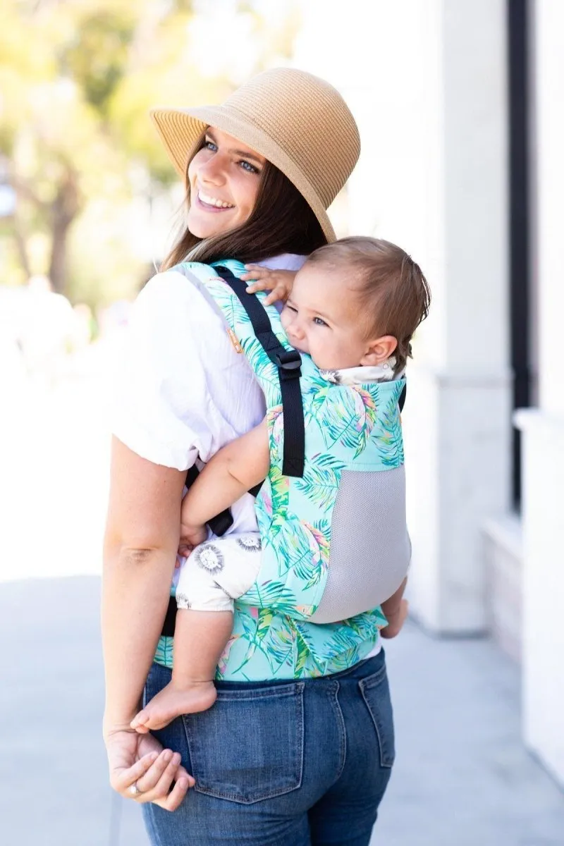 Coast Electric Leaves Tula Free-to-Grow Baby Carrier