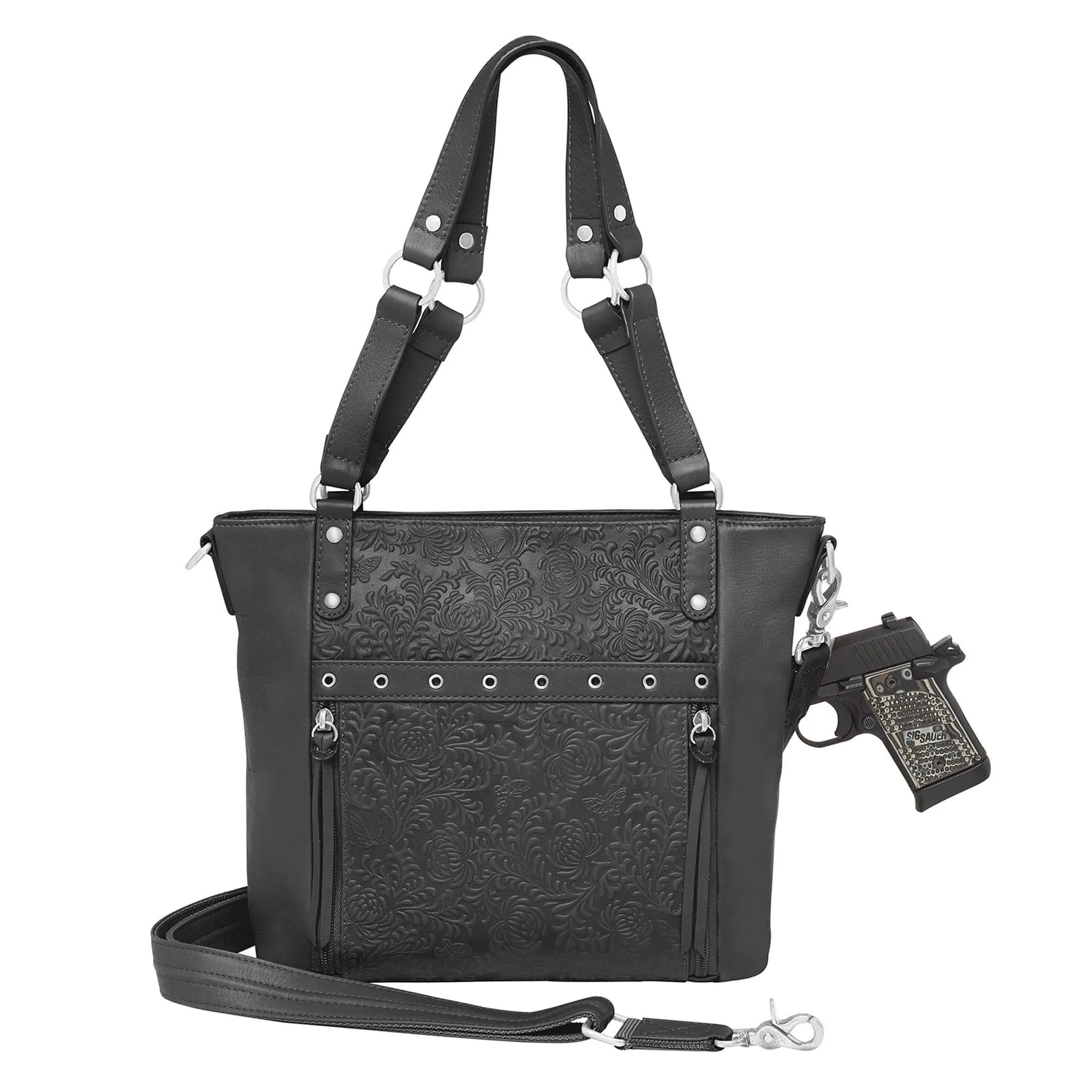 Concealed Carry Bohemian Shoulder Bag by GTM Original