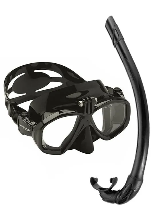 Cressi Action GoPro Corsica Snorkel Set