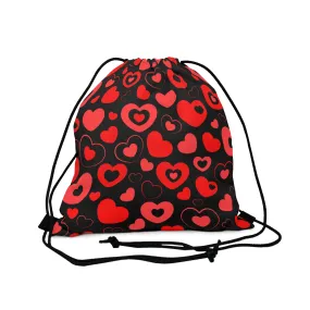 Drawstring Bag - Hearts in Hearts